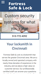 Mobile Screenshot of fortresslock.com